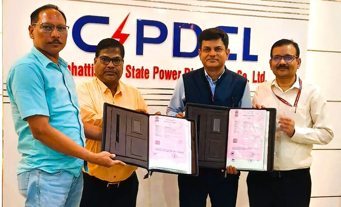 NHPC and Chhattisgarh State Power Distribution Co. sign power purchase agreement